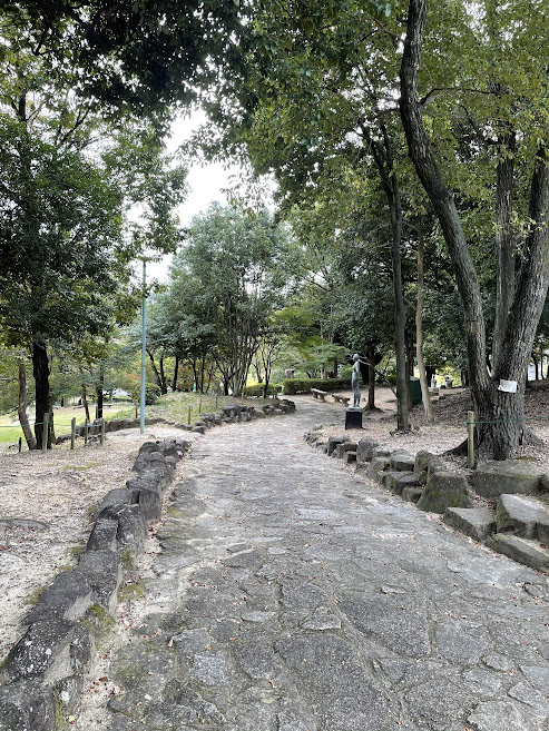 城山公園の遊歩道