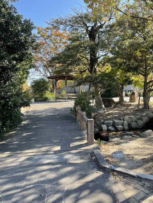 後山公園の入口