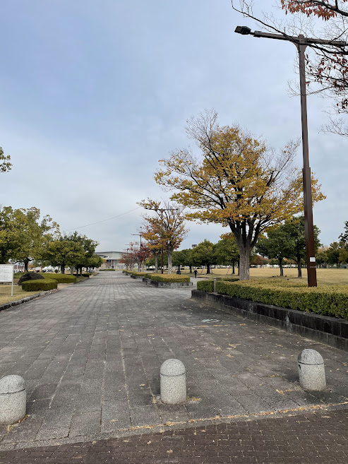 刈谷市総合運動公園入口付近