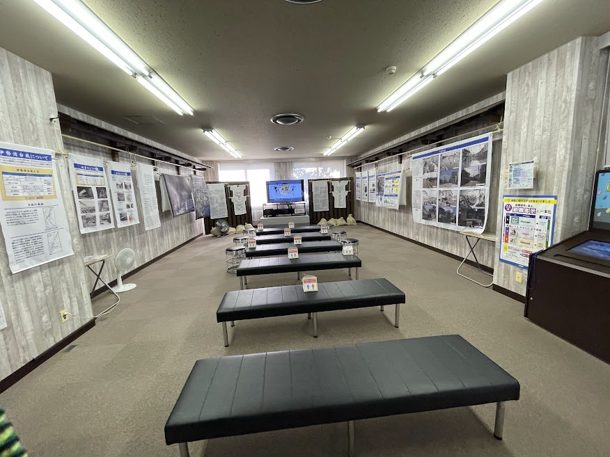 名古屋市港防災センターの伊勢湾台風展示室