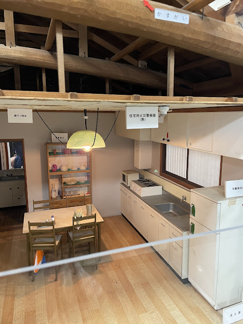 名古屋市港防災センターの家具の固定方法のミニチュア1