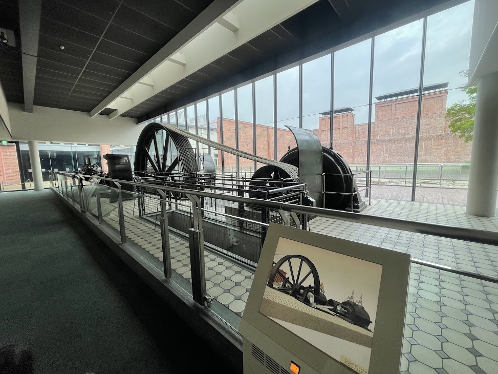 トヨタ産業技術記念館の蒸気機関